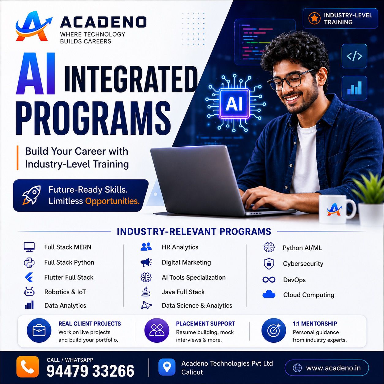 Ai Programms Acadeno Research & Innovation Centre | AI & Software Training • FYUGP ...